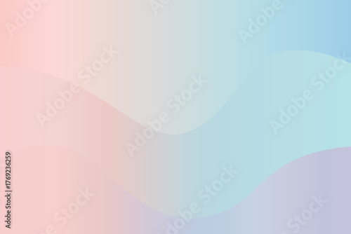 Soft pastel gradient transitioning from mint green to light pink