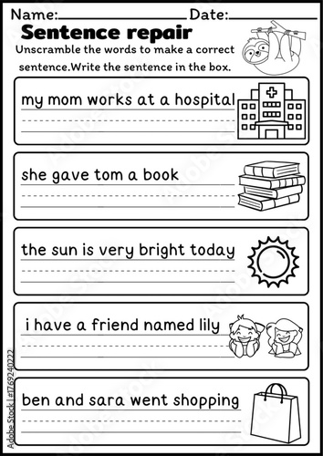 worksheet, printable worksheet, kids worksheet
