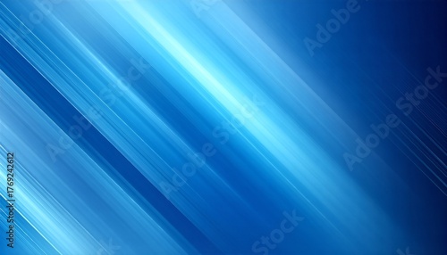 Wallpaper Mural Abstract Blue Lines Background with Motion. Torontodigital.ca