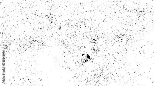 Abstract vector noise. Small particles of debris and dust. Grunge texture overlay with fine grains isolated on white background.
