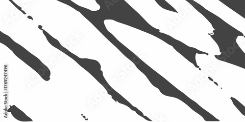 Grey plaster facade house wall with dark cracks. White black grey wall, floor with cracks, texture background
