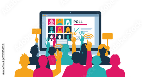 Engaging Online Polls and Interactive Surveys Facilitating Virtual Communication and Feedback Collection