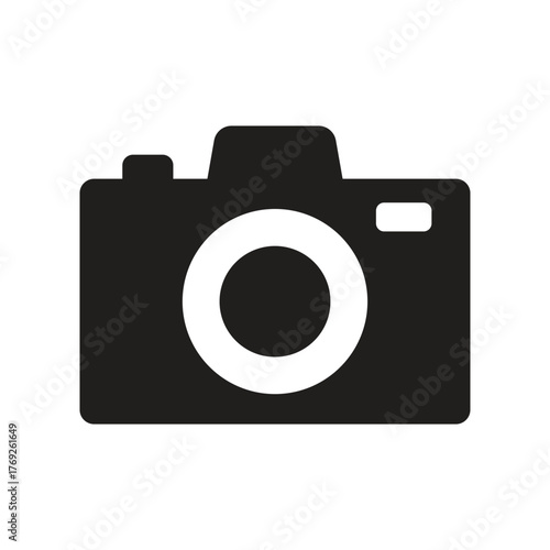 Photo camera icon vector sign and symbols