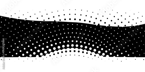 Black and White Halftone Dot Pattern Abstract Background Keywords: abstract, background, pattern
