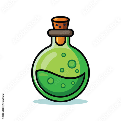 Magic Potion Bottle Icon