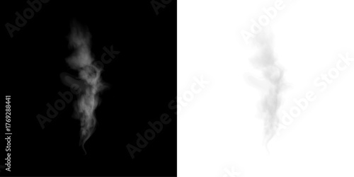 Soft vapor haze cloud texture isolated background PNG
