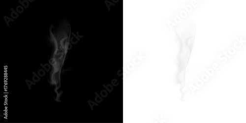 Dreamy mist swirl smog blur transparent design PNG
