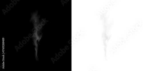 Dreamy mist swirl smog blur transparent design PNG
