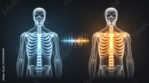 3d science of human anatomy transparent holographic body models medical visualization high fidelity environment