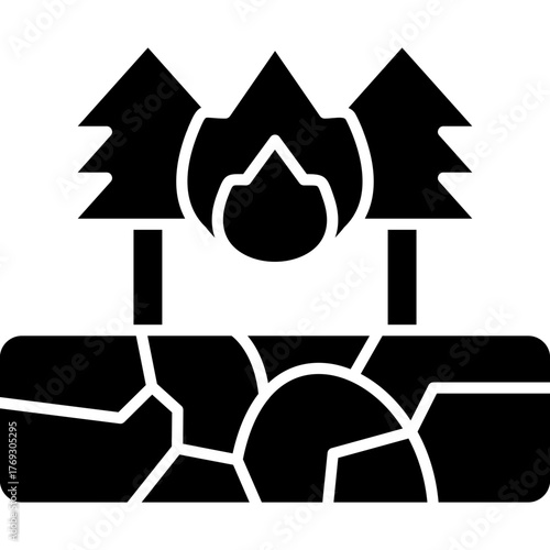 WildfireIcon Vector Element