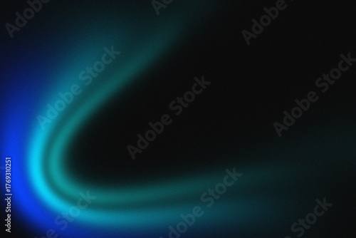 Abstract blue background bg with curive lines on black wallpaper