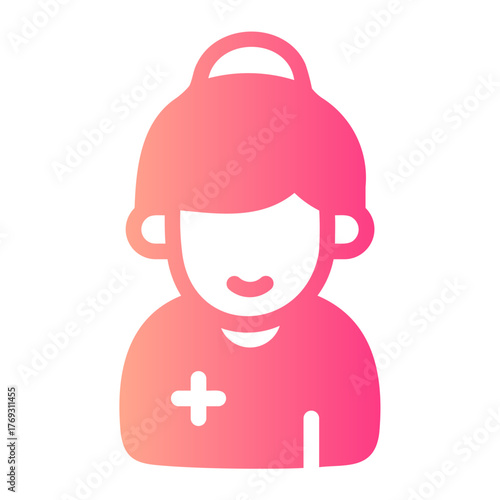 nurse gradient icon