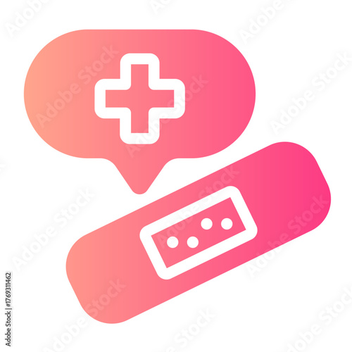 plaster gradient icon