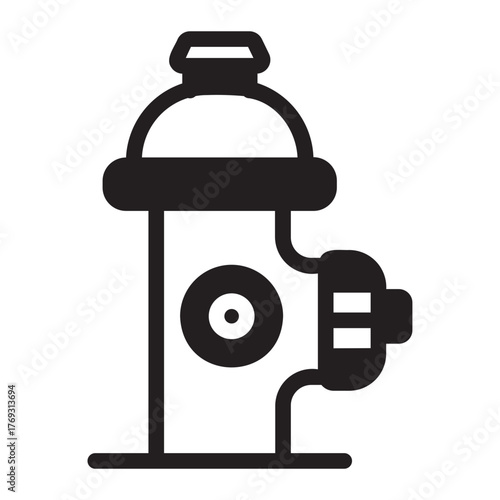 hydrant glyph icon