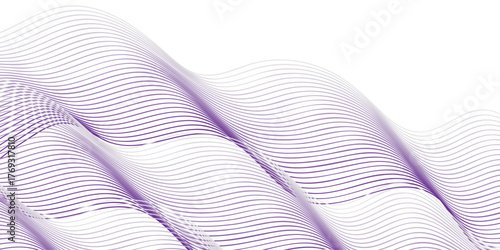 Pink and white silk fabric texture background with bright curved lines and waves pattern design