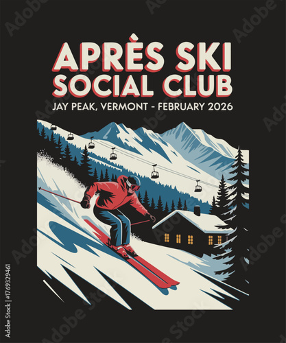 Apres ski social club jay peak vermont february 2026