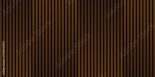 Wood background banner panorama long - Brown wooden acoustic panels wall texture , seamless pattern. vector illustrations