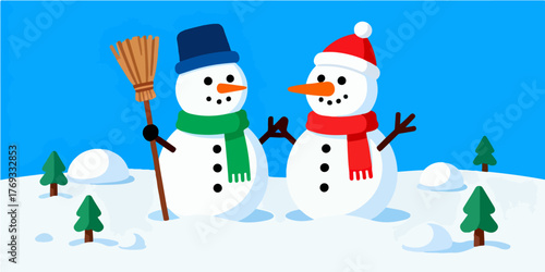 Christmas Festival Background Image