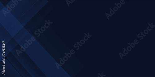 Dark blue modern business abstract background. Vector illustration design for presentation, banner, cover, web, flyer, card, poster, wallpaper, texture, slide, magazine, and powerpoint