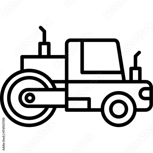 Road Roller Icon
