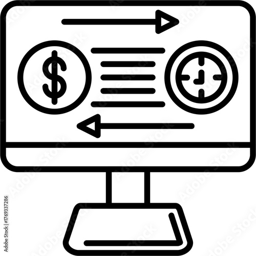 Time Is Money Icon