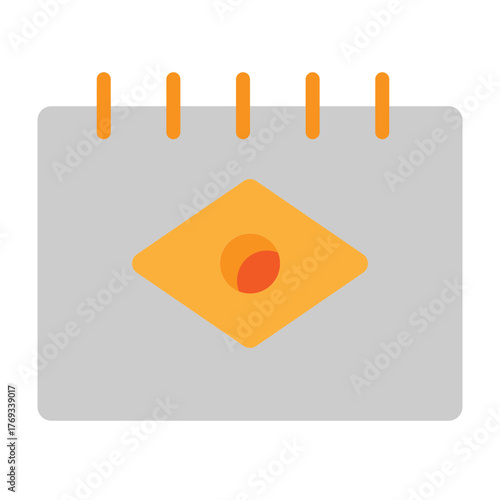 Brazilian Carnival Vector Flat Icon Design