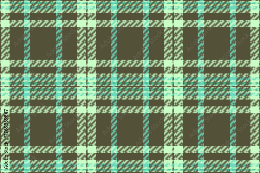 Fototapeta premium Season texture seamless fabric, size tartan vector plaid. Panel check background textile pattern in yellow and light colors.