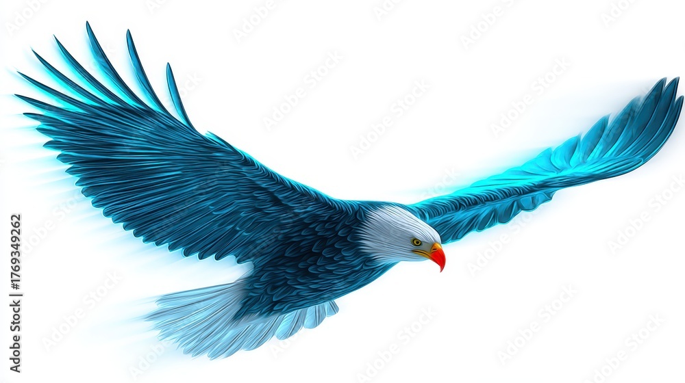 Obraz premium Bird in flight bird flying through air bird in flight bird in flight bird in flight
