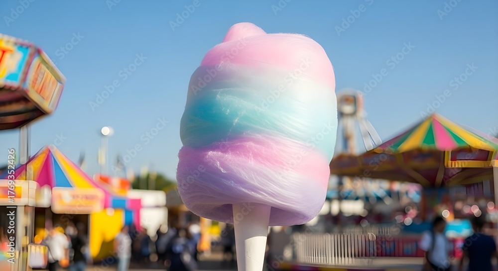 Fototapeta premium Carnival Cotton Candy