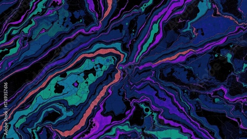 “Golden Veins in Marble”