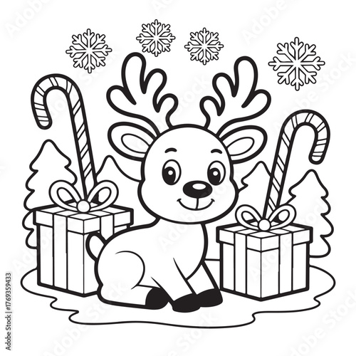 cute candle with holly bold & easy cute christmas coloring page, Whimsical Gingerbread House Coloring Pages for Kids & Adults, Christmas Coloring Pages, bold & easy cozy winter coloring book pages,