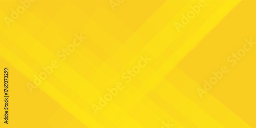 Modern futuristic graphic abstract background. Yellow background with stripes. Bright poster texture design, vector