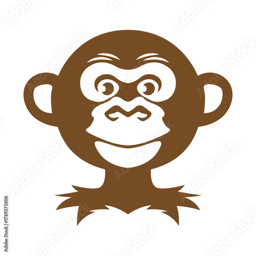 Monkey icon image design