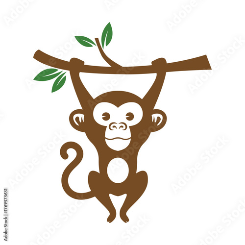 Monkey icon image design