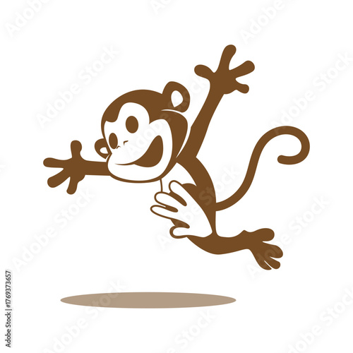 Monkey icon image design