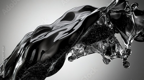 protean. A mesmerizing material that is both flowing liquid and shimmering solid, contained within a force field. STEM education sheets.