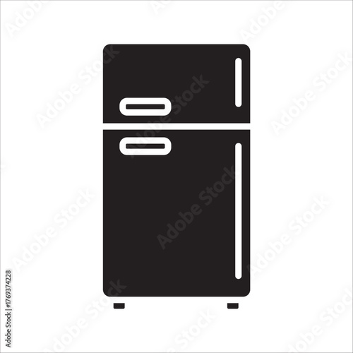 Fridge icon. fridge vector icons for web design isolated on white background eps 10