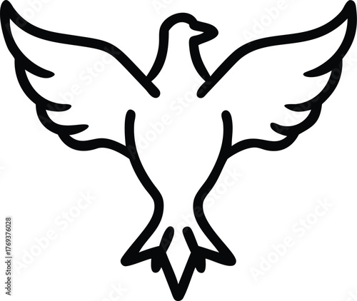 fenix vector silhouette illustration