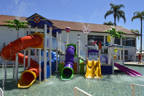 Parque aquático infantil