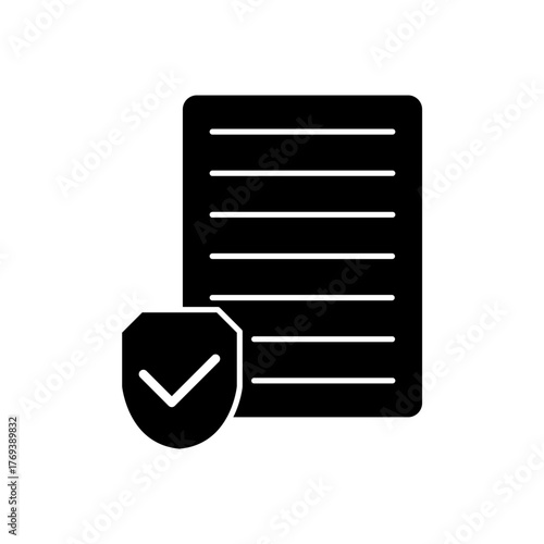 Icon of Business Policy and Corporate Regulation, isolated against a clean background.