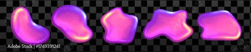 Reflective chrome blob with smooth 3D surface. Y2K metallic light and soft liquid form create a glossy 3D chrome style.