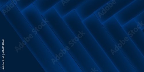 Blue abstract on dark background