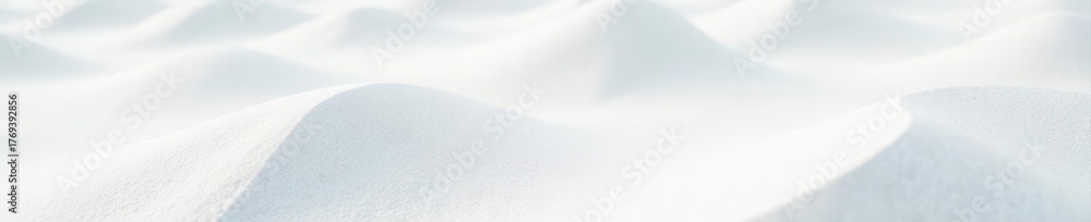 Fototapeta premium Smooth, pristine white sand texture, close-up view , shore, tropical beach