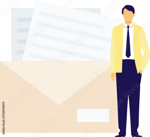 The boy is analysis email file