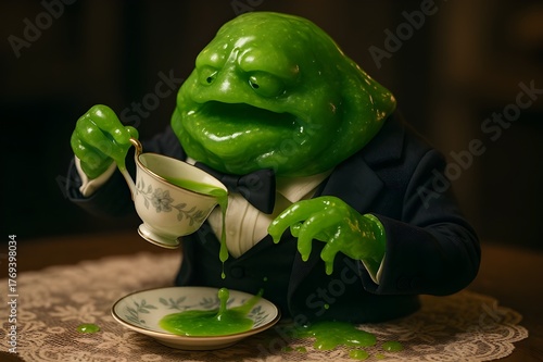 Fancy Slime Tea Party