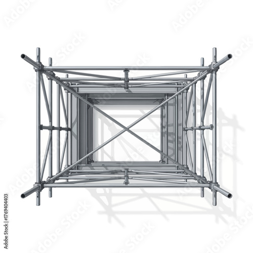 Scaffolding construction from a topdown perspective