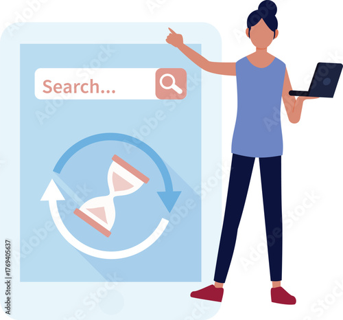 The girl is pointing reloading website