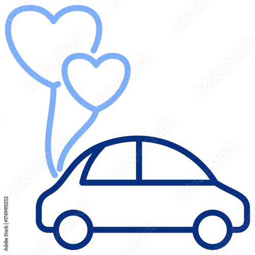 Wedding Car Icon