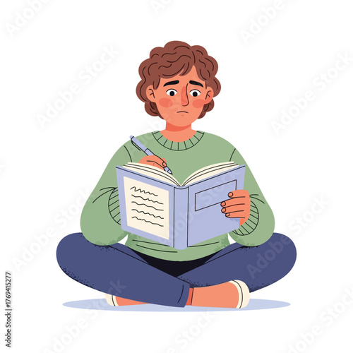 Student struggles with homework, feeling overwhelmed by studies and assignments