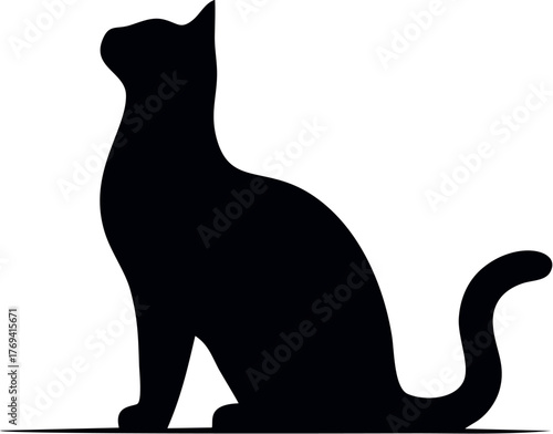 black cat silhouette